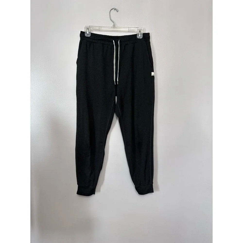 Vuori Performance Joggers Sweatpants Women's M Black Drawstring Pockets New